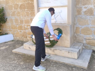 Επίσκεψη στα Φυλακισμένα Μνήματα