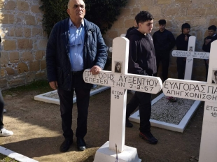 Επίσκεψη στα Φυλακισμένα Μνήματα