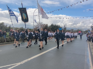 Παρέλαση για την επέτειο της 25ης Μαρτίου 1821