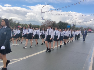 Παρέλαση για την επέτειο της 25ης Μαρτίου 1821