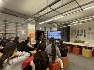 Επίσκεψη στη Βιβλιοθήκη του Πανεπιστημίου Κύπρου